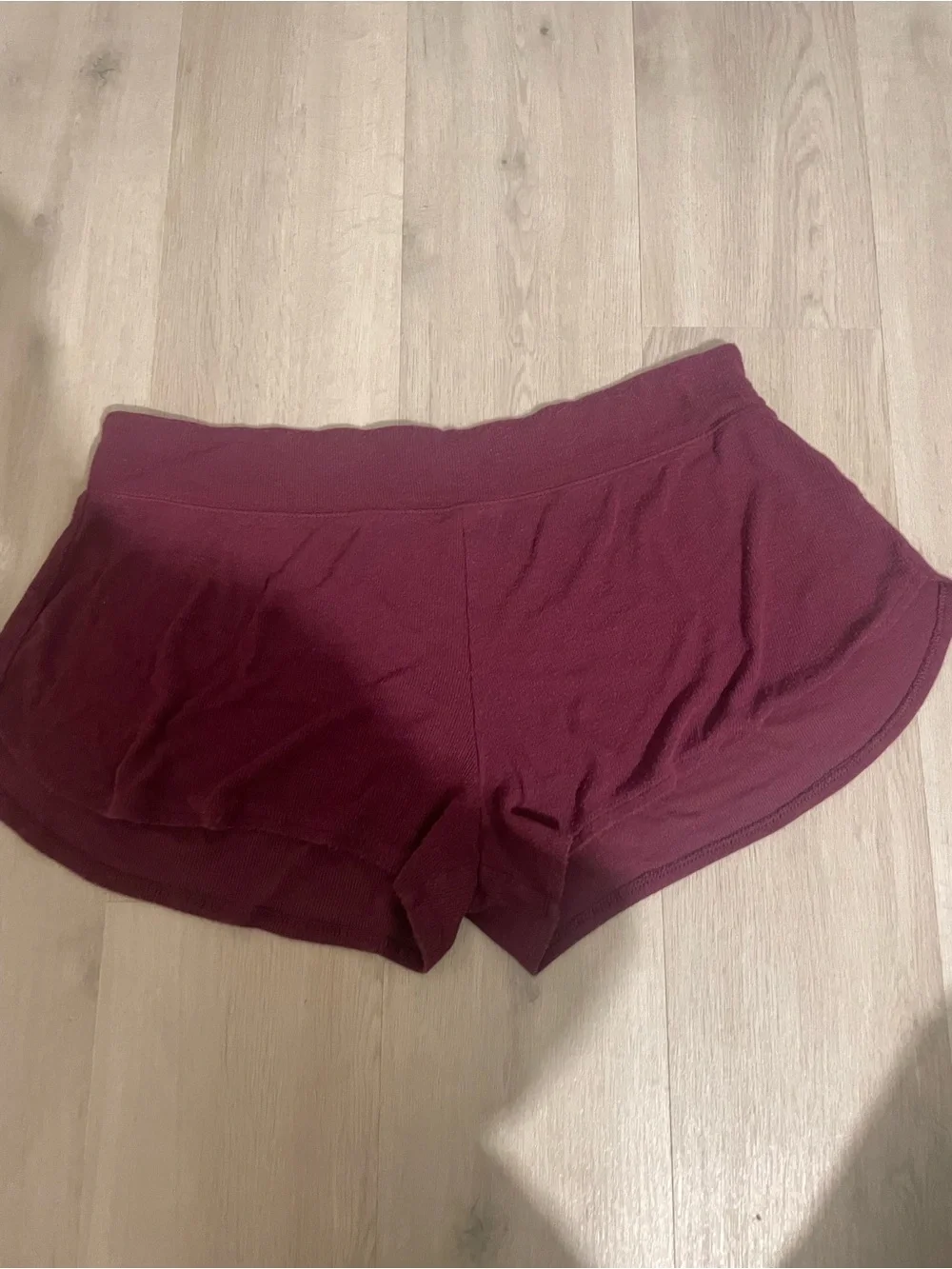 Athleta Maroon Lounge Shorts